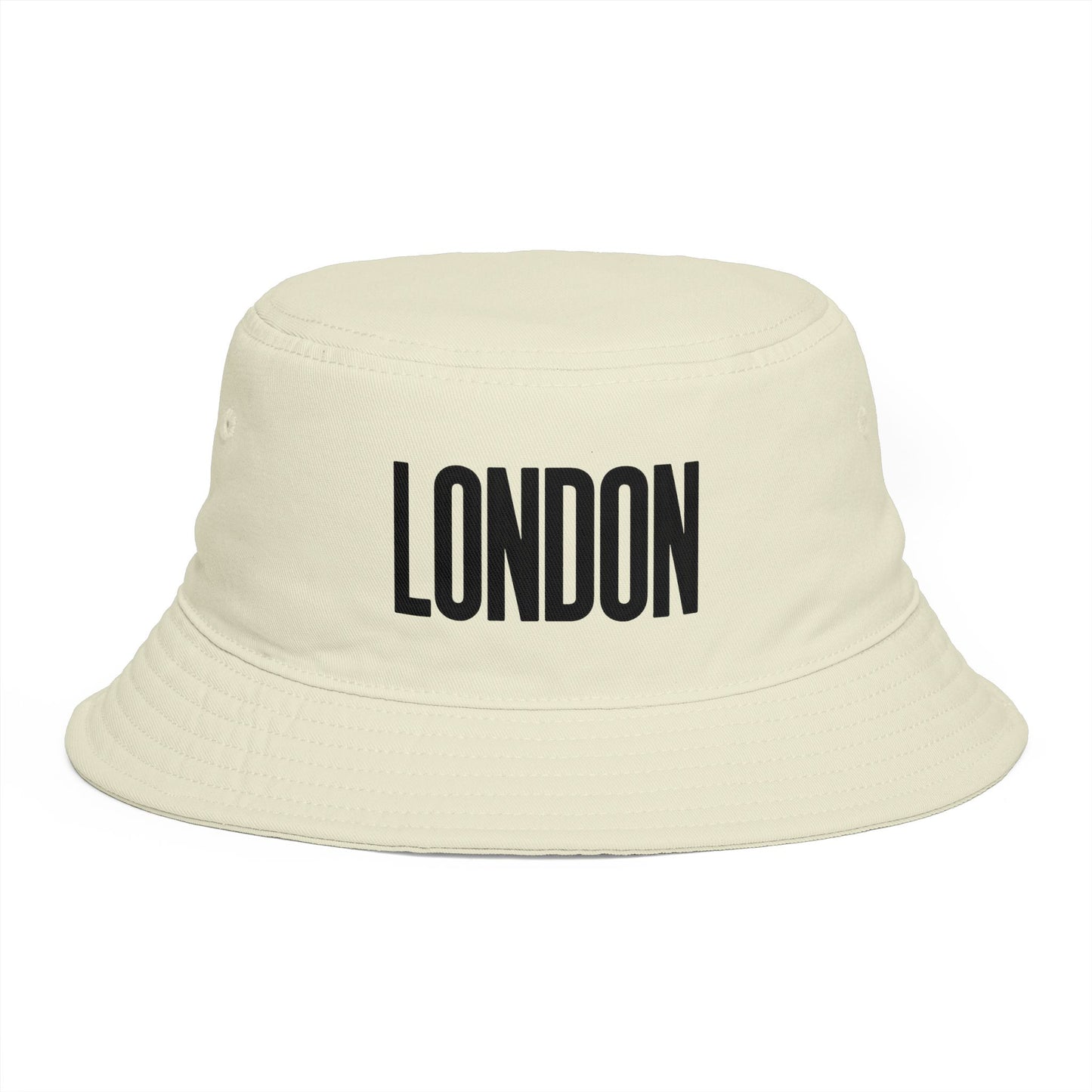 London Embroidered Bucket Hat — Minimal City Travel Sun Hat Hats Printify