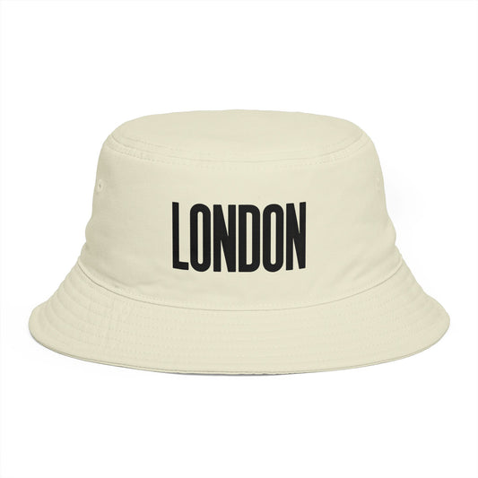 London Embroidered Bucket Hat — Minimal City Travel Sun Hat Hats Printify