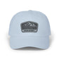 Explorer Wild Spirit Dad Cap — Embroidered Mountain Patch Baseball Hat