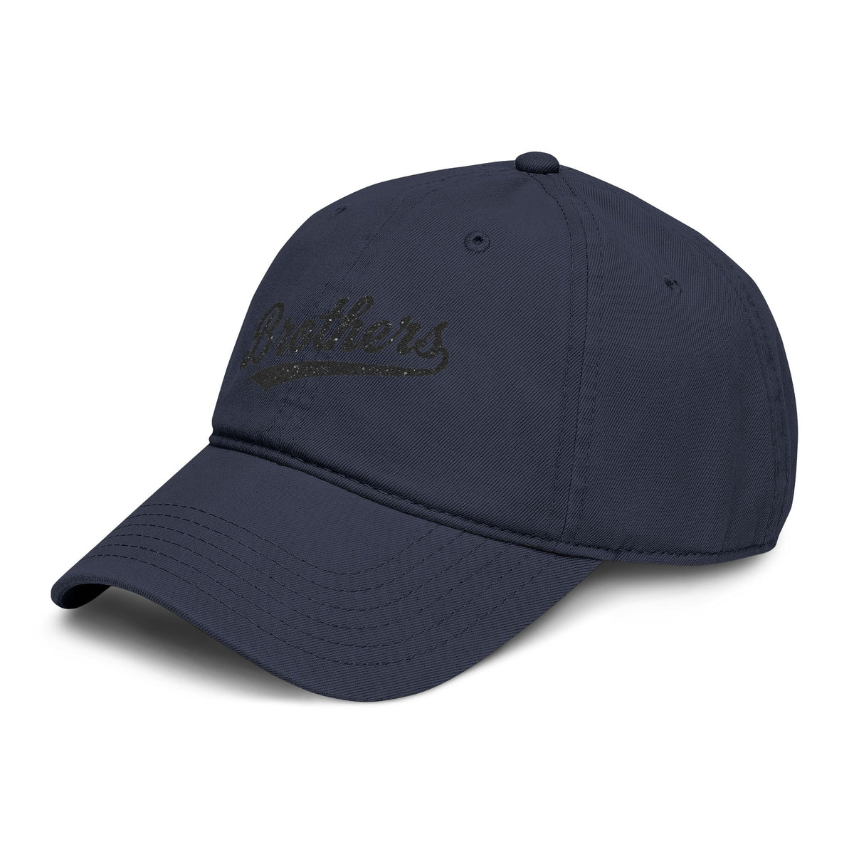 Brothers Embroidered Washed Baseball Cap