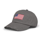Distressed American Flag Cap — Vintage USA Baseball Hat Hats Printify