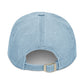 Tanned & Tipsy Embroidered Hat — Casual Denim Cap for Beach Days & Vacations