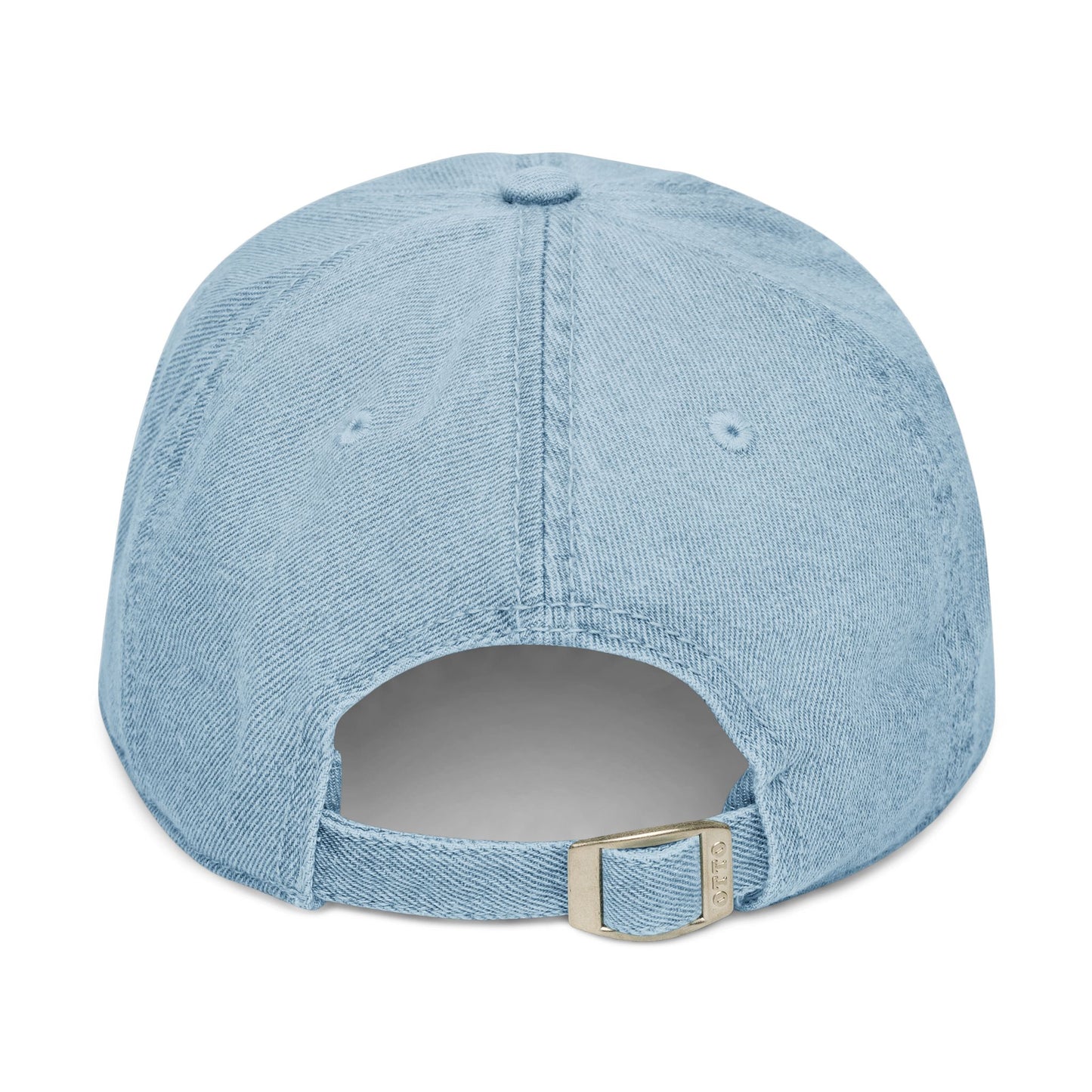 Tanned & Tipsy Embroidered Hat — Casual Denim Cap for Beach Days & Vacations