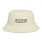 Godspeed Bucket Hat — Retro Script Embroidered Brown Sun Hat Hats Printify