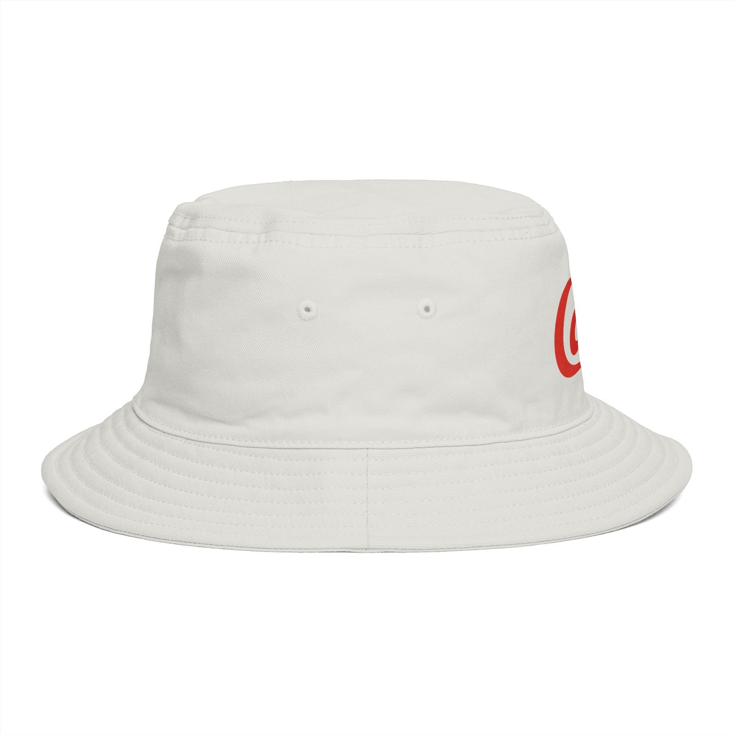 Cola Logo Brown Bucket Hat – Retro Soda-Inspired Summer Hat Hats Printify