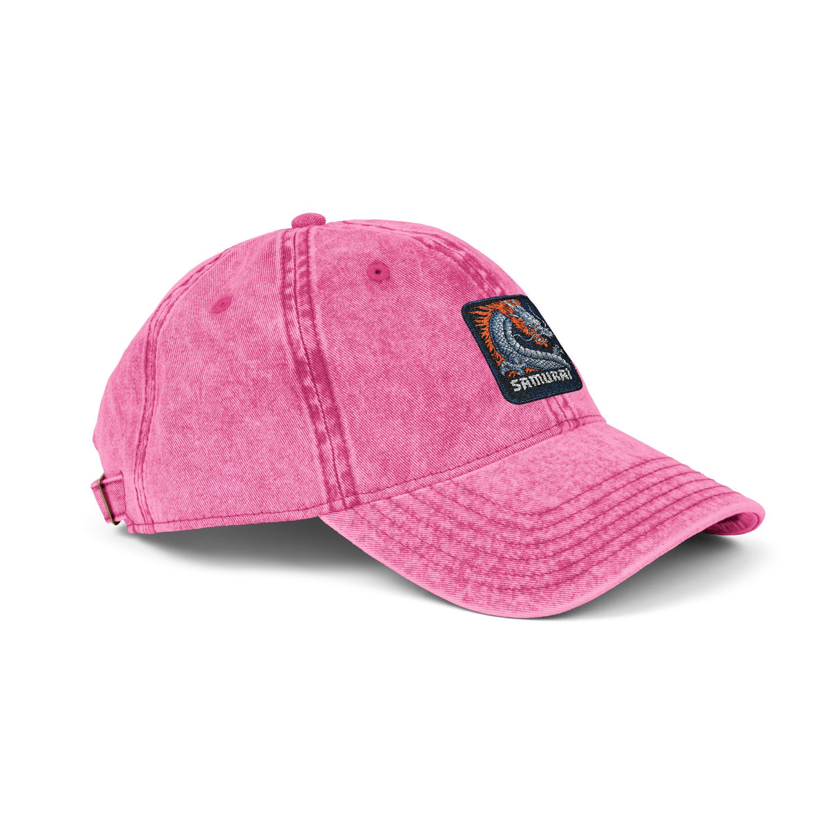 Embroidered Vintage Wave Cap