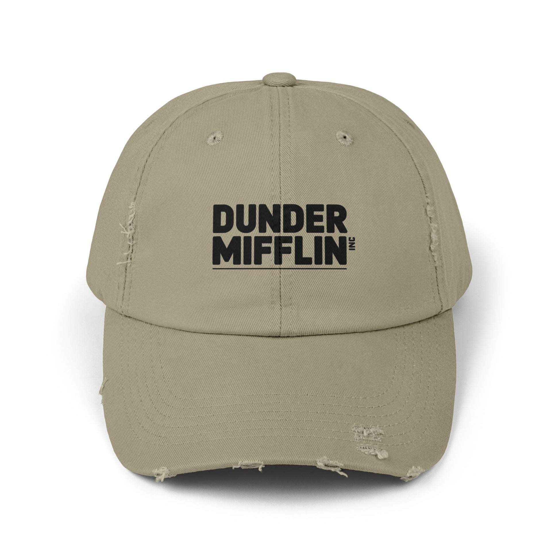 Unisex Distressed Cap Hats Printify Light Olive One size
