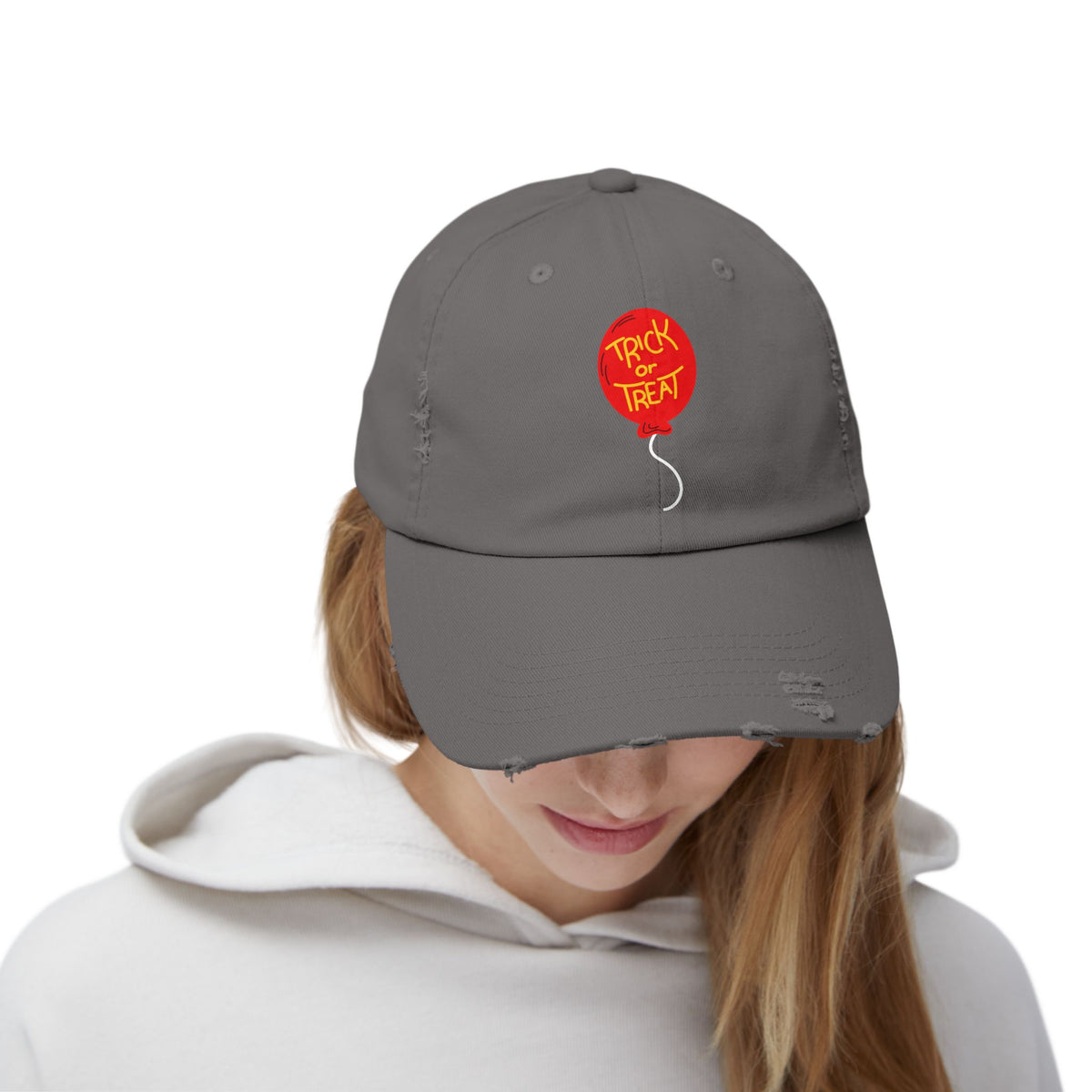 Trick or Treat Balloon Halloween Cap