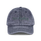He’s Golfing Embroidered Vintage Cap — Washed Red Golf Dad Hat