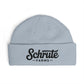 Schrute Farms Cuff Beanie – Embroidered Farm Logo Winter Hat Hats Printify