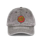 Vintage Embroidered Cap — Santa Cruz Retro Baseball Hat Hats Printify