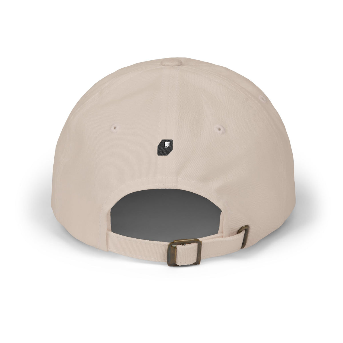 Dad Cap with Swiss Flag Embroidered Patch — Classic White Adjustable Hat Hats Printify