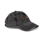 Vintage Embroidered Cap — Retro Washed Baseball Hat with Tiny Fox Patch Hats Printify