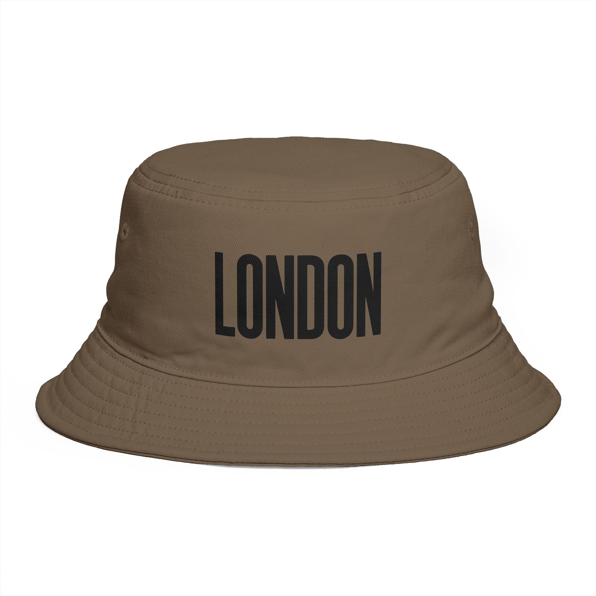 London Embroidered Bucket Hat — Minimal City Travel Sun Hat Hats Printify