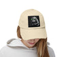 Distressed Cap — Cool Raccoon with Green Sunglasses Hat