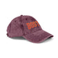 Vintage Embroidered Cap — Retro Sunset Patch Baseball Hat Hats Printify