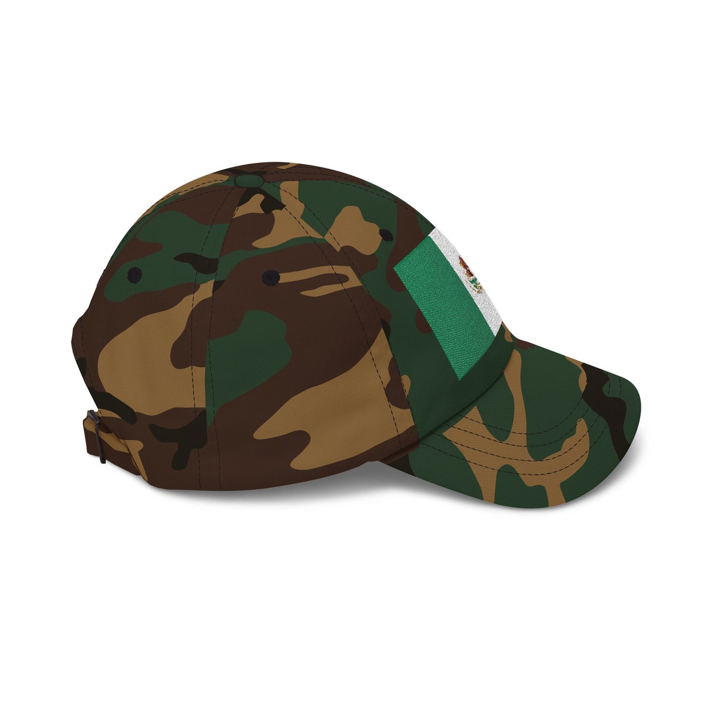 Mexico Flag Dad Cap — Embroidered Mexican Flag Baseball Hat