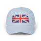 Union Jack Embroidered Dad Cap Hats Printify Light Blue One size