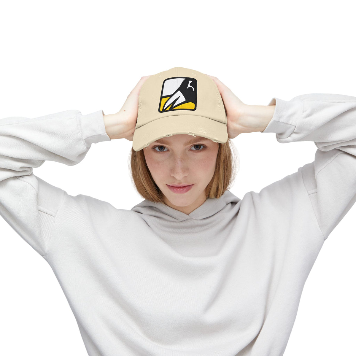 Unisex Distressed Cap Hats Printify