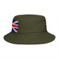 Union Jack Bucket Hat — British Flag Cotton Sun Hat