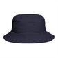 Tennis Ball Brown Bucket Hat — Retro Sport Casual Sun Hat