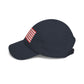 American Flag Dad Cap — Embroidered USA Baseball Hat for 4th of July
