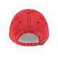 Vintage Embroidered Flamingo Cap — Washed Red Baseball Hat Hats Printify