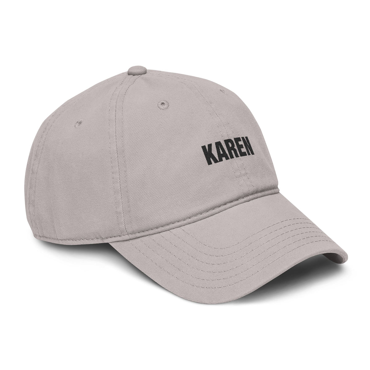 Karen Embroidered Washed Baseball Cap Hats Printify