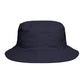 Drunk Arched Brown Bucket Hat – Retro Party & Festival Headwear