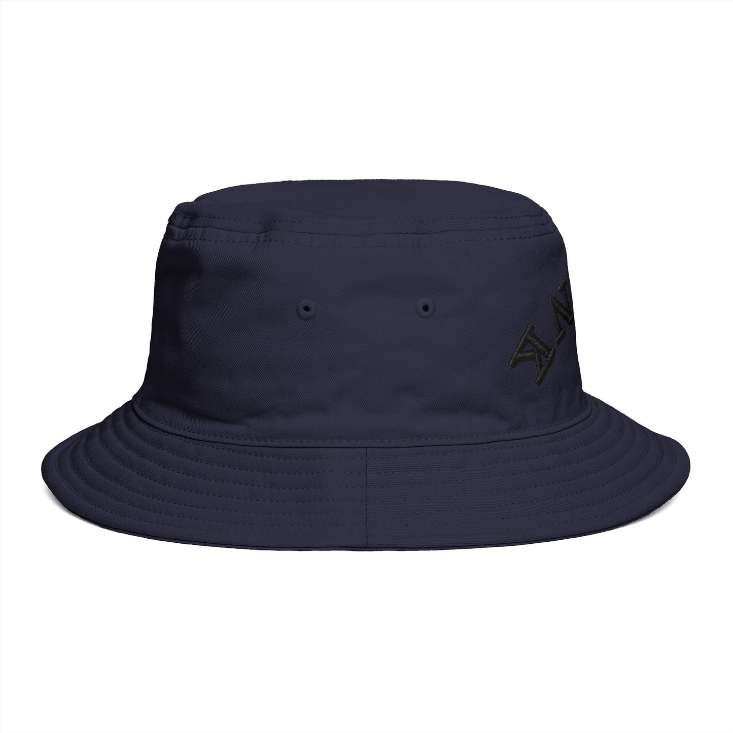 Drunk Arched Brown Bucket Hat – Retro Party & Festival Headwear