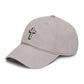 Embroidered Cross Baseball Cap — Washed Cotton Christian Hat Hats Printify