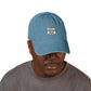 Embroidered 'Epstein Files' Denim Hat — Black Dad Cap Hats Printify