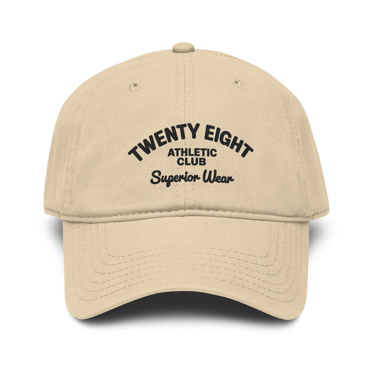 Garment Washed Baseball Cap Hats Printify One size Khaki