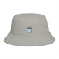 Coffee Cup Bucket Hat — Embroidered Mini Latte Graphic Hats Printify One size Storm