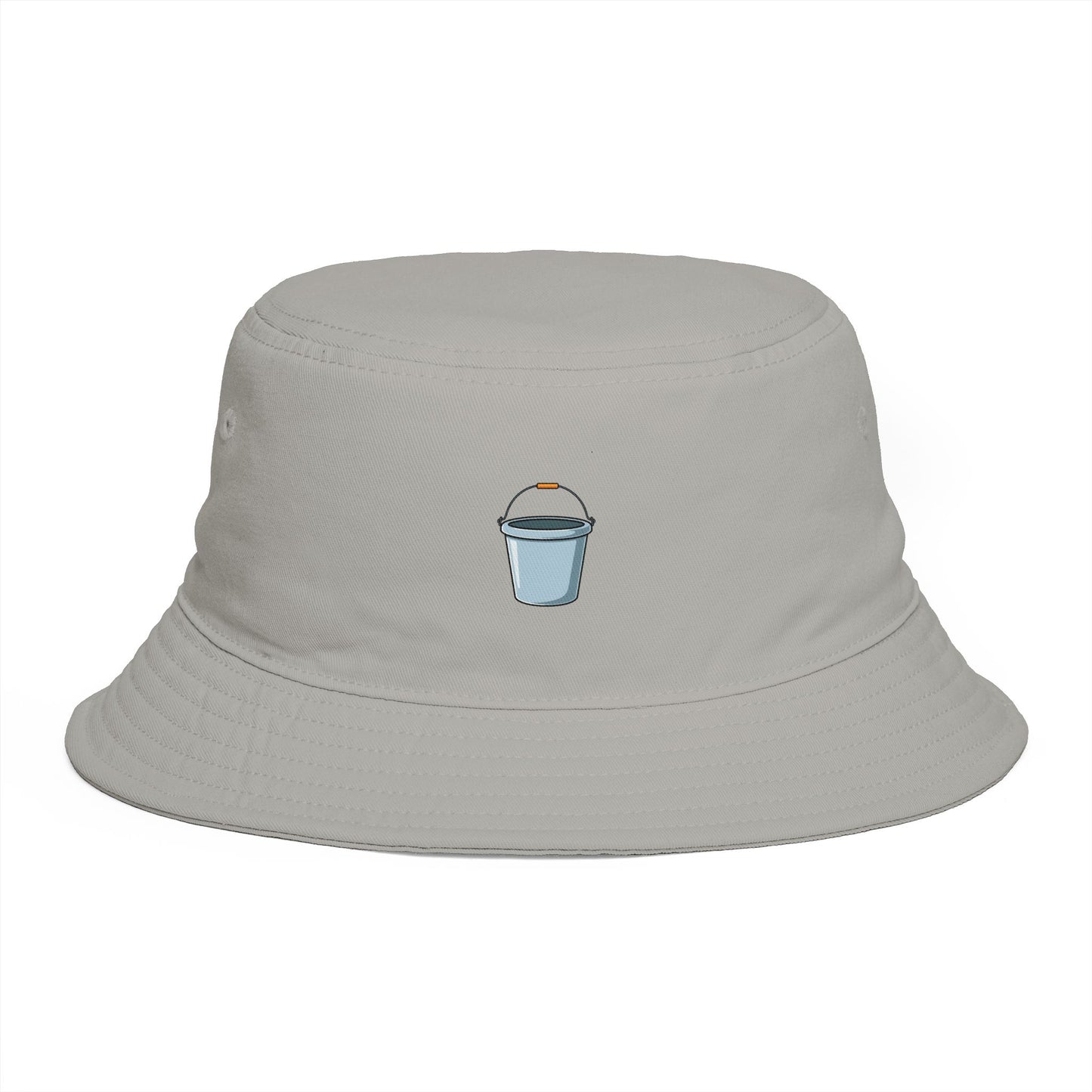 Coffee Cup Bucket Hat — Embroidered Mini Latte Graphic Hats Printify One size Storm
