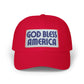 God Bless America Dad Cap — Patriotic Embroidered Baseball Hat