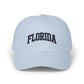 Florida Embroidered Dad Cap — Classic White Baseball Hat Hats Printify Light Blue One size