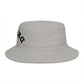 Drunk Arched Brown Bucket Hat – Retro Party & Festival Headwear