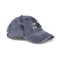Vintage Embroidered Cap – Red LA Floral Baseball Hat Hats Printify