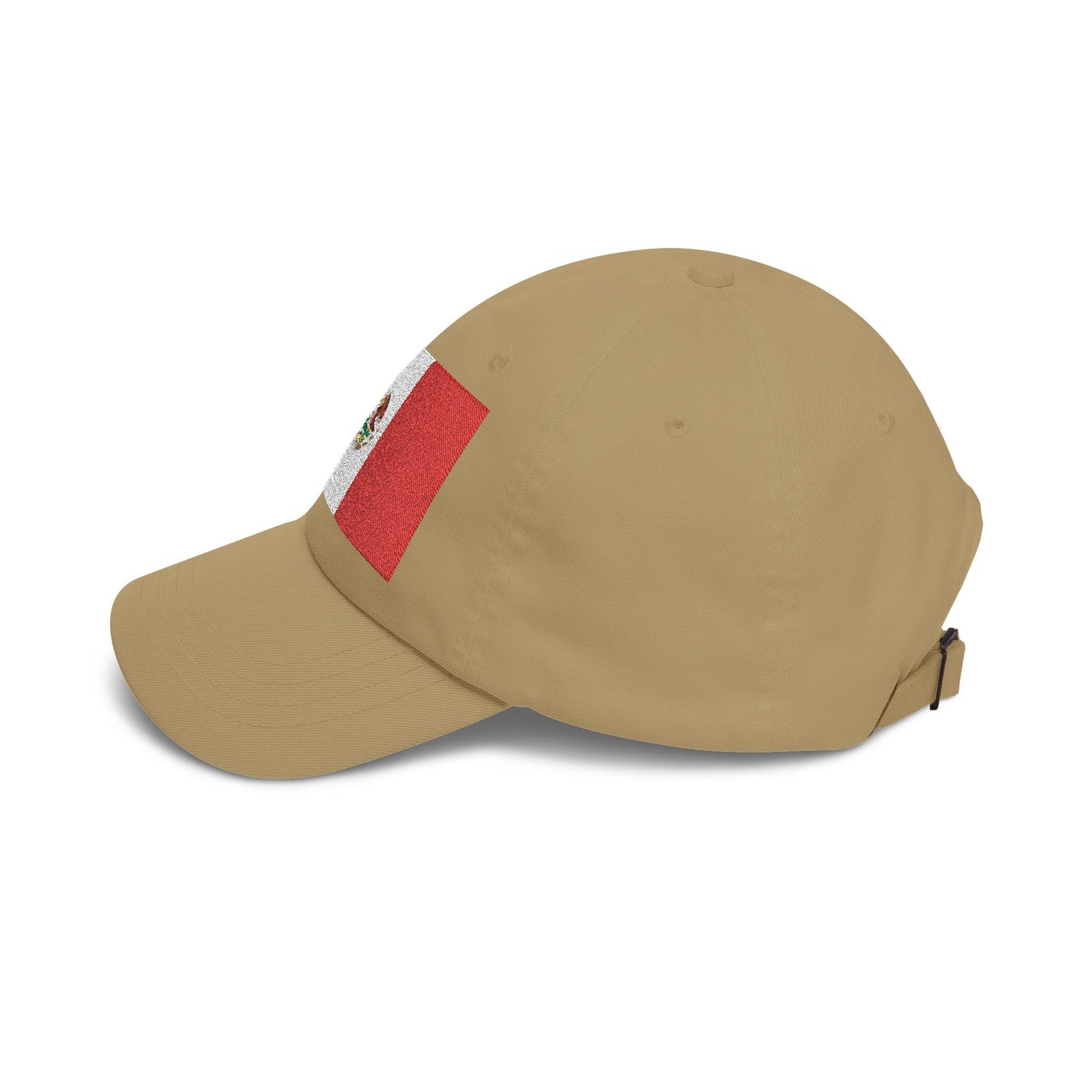 Mexico Flag Dad Cap — Embroidered Mexican Flag Baseball Hat Hats Printify