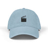 Denim Baseball Hat — Embroidered Movie Clapper Cap Hats Printify One size Light Blue