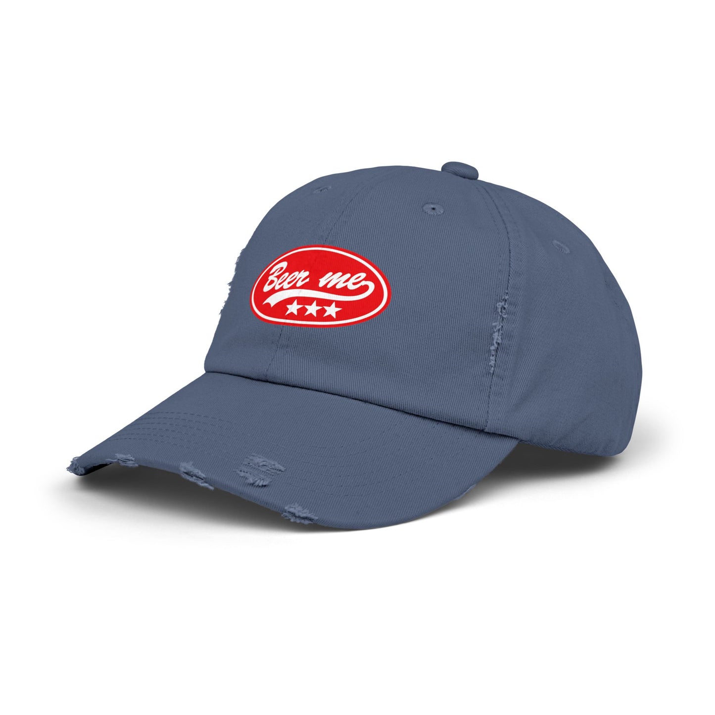 Beer Me Distressed Cap – Retro Patch Beer Hat for Brewers & Bar Fans