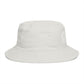 Hustle Embroidered Bucket Hat — Retro Script Streetwear Cap Hats Printify