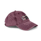 Vintage Embroidered Cap – Red LA Floral Baseball Hat