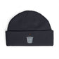 Embroidered Trash Can Cuff Beanie Hats Printify One size Navy