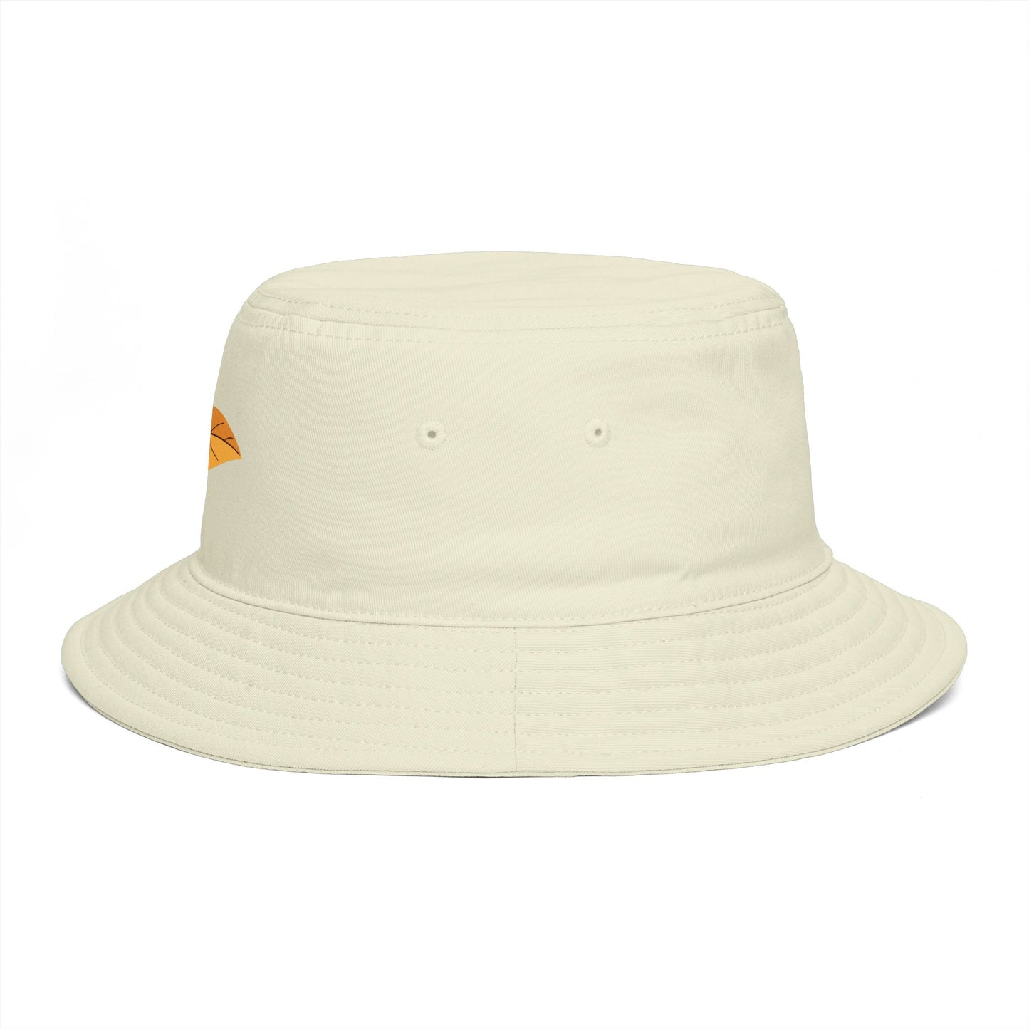 Autumn Leaf Bucket Hat — Brown Fall Outdoor Sun Hat