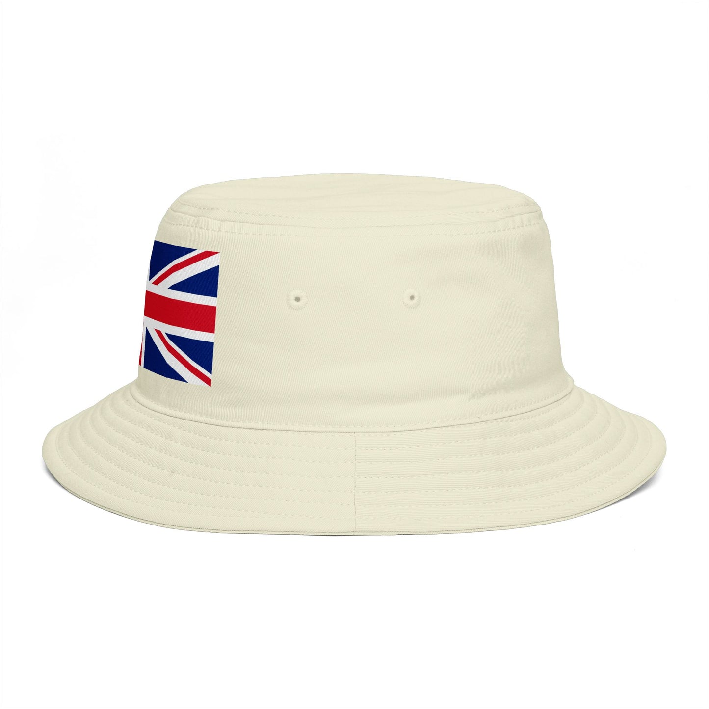 Union Jack Bucket Hat — British Flag Cotton Sun Hat