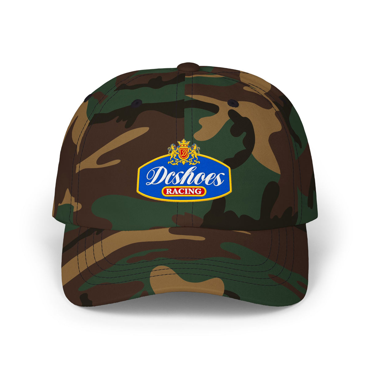 DesChos Racing Classic Dad Cap Hats Printify One size Green Camo