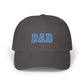 DAD Embroidered Classic Dad Cap – Vintage Varsity Baseball Hat for Fathers Hats Printify Dark Grey One size