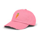 Carrot Patch Distressed Cap — Cute Embroidered Vegetable Baseball Hat